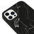 iPhone 13 Pro Schwarzer Crack Hülle - Glossy - Ohne Popsocket