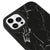 iPhone 14 Pro Max Schwarzer Crack Hülle - Glossy - Ohne Popsocket