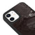 iPhone 12 Mini Schwarze Farbe Hülle - Glossy - Ohne Popsocket