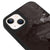 iPhone 15 Schwarze Farbe Hülle - Glossy - Ohne Popsocket