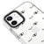 iPhone 12 Blinkt Hülle - Artycase - Weiß