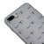 iPhone 7 Plus Blinkt Hülle - Farbiges Silikon - Grau