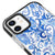 iPhone 12 Mini Blaue Motive Hülle - Artycase - Schwarz