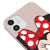 iPhone 12 Mini Mini-Maus Hülle - Farbiges Silikon - Puder