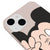 iPhone 14 Plus Cartoon-Maus Hülle - Farbiges Silikon - Puder