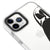 iPhone 11 Pro Halb Dunkel Hülle - Artycase - Weiß