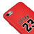 iPhone 8 Legende Hülle - Farbiges Silikon - Rot