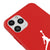 iPhone 11 Pro Eintauchen Hülle - Farbiges Silikon - Rot