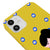 iPhone 12 Mini No Nazar Hülle - Farbiges Silikon - Gelb