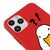 iPhone 11 Pro Ente Was Hülle - Farbiges Silikon - Rot