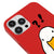 iPhone 12 Pro Max Ente Was Hülle - Farbiges Silikon - Rot