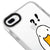 iPhone 7 Plus Ente Was Hülle - Artycase - Weiß
