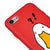 iPhone 8 Ente Was Hülle - Farbiges Silikon - Rot