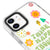 iPhone 12 Mini Denke Glücklich Hülle - Artycase - Weiß