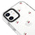 iPhone 12 Mini Gänseblümchenkirsche Hülle - Artycase - Weiß