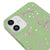 iPhone 12 Mini Bandsterne Hülle - Farbiges Silikon - Grün