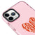 iPhone 11 Pro Max Gossip Liebe Hülle - Artycase - Glitter Rosa