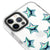 iPhone 12 Pro Gossip Stern Hülle - Artycase - Weiß