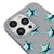 iPhone 13 Pro Max Gossip Stern Hülle - Farbiges Silikon - Grau