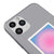 iPhone 11 Pro Alignment Hülle - Farbiges Silikon - Grau