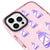 iPhone 14 Pro Bullshit Hülle - Artycase - Glitter Rosa