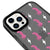 iPhone 14 Pro Rosa Leopard Hülle - Artycase - Cool Schwarz