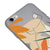 iPhone 6 Silhouette Malen Hülle - Farbiges Silikon - Grau