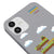 iPhone 12 Mario Spiel Hülle - Farbiges Silikon - Grau