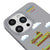 iPhone 13 Pro Mario Spiel Hülle - Farbiges Silikon - Grau