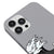iPhone 12 Pro Max Welle Hülle - Farbiges Silikon - Grau