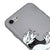iPhone 8 Welle Hülle - Farbiges Silikon - Grau