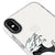 iPhone XS Welle Hülle - Artycase - Weiß