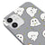 iPhone 12 Mini Süßer Geist Hülle - Farbiges Silikon - Grau
