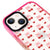 iPhone 14 Plus Süße Kirsche Hülle - Artycase - Rosa Grün