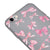 iPhone 6 Pinky-Bänder Hülle - Farbiges Silikon - Grau