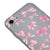 iPhone 8 Pinky-Bänder Hülle - Farbiges Silikon - Grau