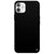 iPhone 12 Namensspecial Hülle - Farbiges Silikon - Schwarz