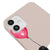 iPhone 12 Weiblicher Panda Hülle - Farbiges Silikon - Puder