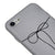 iPhone 8 Dünne Bindung Hülle - Farbiges Silikon - Grau