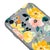 iPhone SE 2020 Gelbe Rose Hülle - Farbiges Silikon - Grau