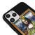 iPhone 11 Pro Mona X Lisa Hülle - Farbiges Silikon - Schwarz