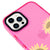 iPhone 14 Pro Max Sonnenblumen Hülle - Artycase - Fuchsia