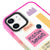 iPhone 12 Positive Gedanken Hülle - Artycase - Rosa Grün