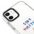 iPhone 12 Mini Bleiben Sie positiv Hülle - Artycase - Weiß