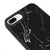 iPhone 7 Plus Schwarz Weiß Hülle - Glossy - Ohne Popsocket