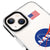 iPhone 14 Plus Nasa Usa Hülle - Artycase - Schwarz