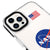 iPhone 14 Pro Nasa Usa Hülle - Artycase - Schwarz