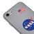 iPhone SE 2020 Nasa Usa Hülle - Farbiges Silikon - Grau