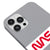 iPhone 12 Pro Max Nasa Logo Hülle - Farbiges Silikon - Grau