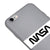 iPhone 6 Nasa Schwarz Hülle - Farbiges Silikon - Grau